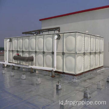 10000 Liter GRP Fiberglass harga tangki air sectional